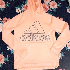 Light Pink Adidas Hoodie